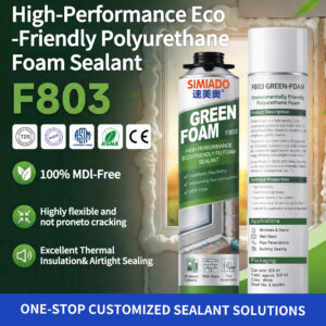 F803 High Performance Eco Polyurethane PU Foam for Filling