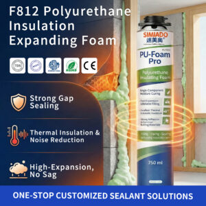 F812 High Expansion Polyurethane Insulation PU Foam
