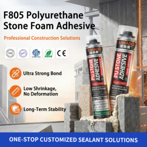 F805 Polyurethane Stone Foam Adhesive