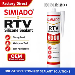 RTV Neutral Silicone Sealant Waterproof Glass Glue