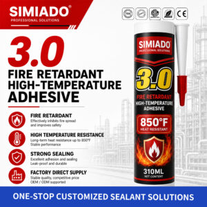 3.0 High temperature adhesive 310ML fire retardant sealant