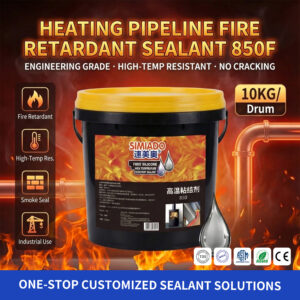Fire-Resistant Intumescent Sealant for Heating Pipes – 85OF